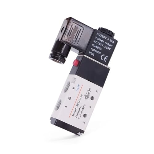ECKRIDPRK 1 STÜCKE 4V210-08 4V310-10 4V410-15 Pneumatisches Elektromagnetventil Wegeventil Magnetventil 24 V 220 V(4V210-08,DC12V) von ECKRIDPRK