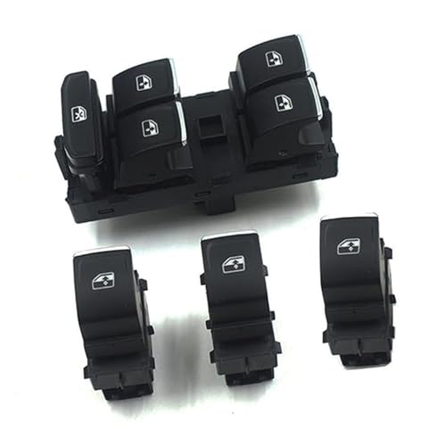Für Golf Für Variant Für Passat Für Tiguan Für Touran Power Fenster Control 5G0959857A 5G0959855 Push Button Schalter Fenster Steuerungs Schalter von ECKYGYCEPK