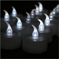 Eclairage Design - 24 weißer geführter Kerzen-Flammen-Effekt von ECLAIRAGE DESIGN