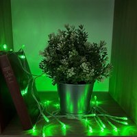30 grüne LED-Girlande mit AA-Batterien von ECLAIRAGE DESIGN