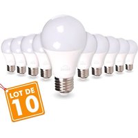 Arum Lighting - Menge von 10 LED-Lampen E27 14W Eq 100W Farbtemperatur: Warmweiß 2700K von ARUM LIGHTING
