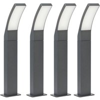 Set mit 4 LED-Pollern 12,5 W Curve 1000 Lm Eq 70 W 60 cm von ARUM LIGHTING