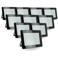 Arum Lighting - Lot von 10 LED-Scheinwerfern 30W IP65 im Freien Farbtemperatur: Kaltes Weiß 6000K von ARUM LIGHTING
