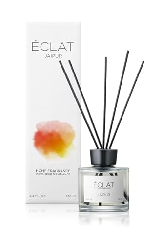 ÉCLAT Jaipur Raumduft - langanhaltender Lufterfrischer mit hochwertigen Inhaltsstoffen - 130 ml - mit Filzstäbchen von ÉCLAT