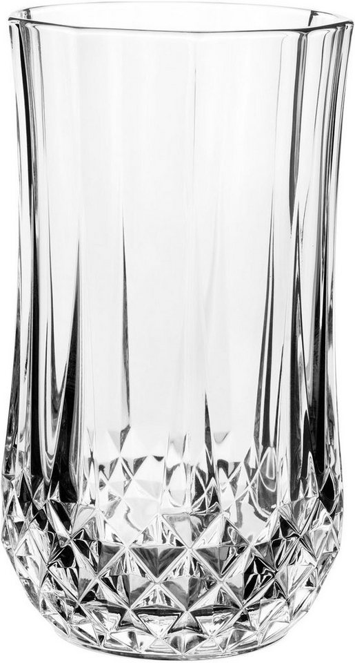 ECLAT Longdrinkglas Longchamp, Glas, 6-teilig, 360 ml, Made in France von ECLAT