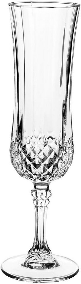 ECLAT Sektglas Longchamp, Glas, 6-teilig, 140 ml, Made in France von ECLAT