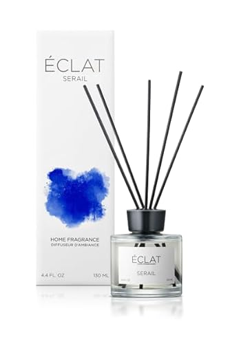 ÉCLAT Serail Raumduft - langanhaltender Lufterfrischer mit hochwertigen Inhaltsstoffen - 130 ml - mit Filzstäbchen von ÉCLAT