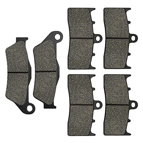 ECLAY Bremsbeläge Motorrad Bremsbeläge Vorne Oder Hinten Für BMW R850R R1100S R1150R R1150RS R1200C R1200R K1300R 2001 2002 2003 2004 2005 2006 2007 2008 2009 2010 2011-2015 (Color : Front and Rear) von ECLAY