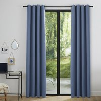 2er-Set Verdunkelungsvorhänge in zartem Blau 140 x 260 cm - bleu 2er-Set Verdunkelungsvorhänge in zartem Blau 140 x 260 cm - bleu von ECLIPSE PARIS