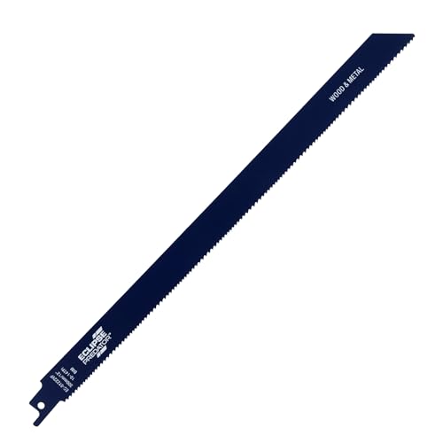 Eclipse Professional Tools EC-S1222VF Predator Säbelsäge-Blätter zum Schneiden von Holz und Metall, aus Bimetall, 300 mm x progressiven 10-14 ZpZ, 5 Stück von ECLIPSE