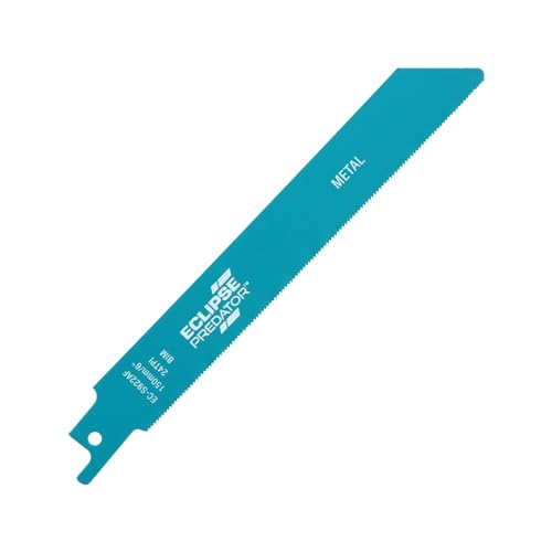 Eclipse Professional Tools EC-S922AF Predator Säbelsäge-Blätter zum Schneiden von Metall, aus Bimetall, 150 mm x 24 ZpZ, 5 Stück von ECLIPSE
