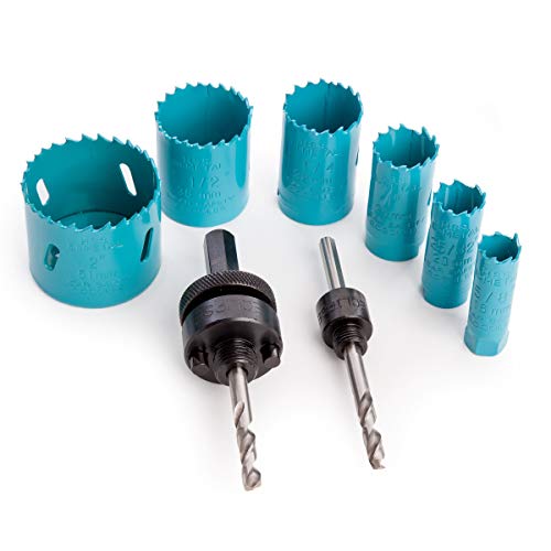 Eclipse Professional Tools EE30-K 8-teiliges Elektriker-Lochsäge-Set von Eclipse Professional Tools