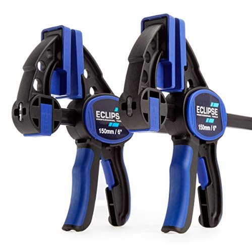 Eclipse Professional Tools EOHBC6X2 Einhandzwinge, 2 Stück, 150 mm Eclipse Professional Tools EOHBC6X2 Einhandzwinge, 2 Stück, 150 mm von ECLIPSE