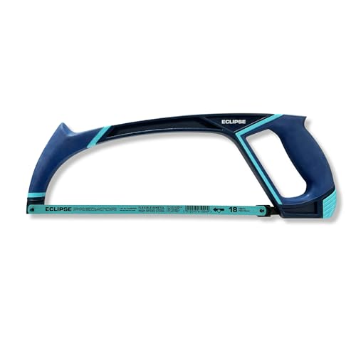 Eclipse Professional Tools EPH300 Soft Feel Bügelsäge (12") - Metallschneidende ergonomische Handsäge mit Komfortgriff - Schnellwechselmechanismus für das Sägeblatt von ECLIPSE