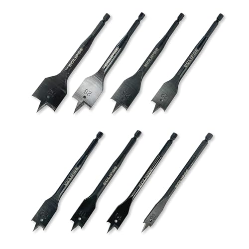 Eclipse Professional Tools FWDB8PS 8-teiliges Flachholzbohrer-Set Eclipse Professional Tools FWDB8PS 8-teiliges Flachholzbohrer-Set von ECLIPSE