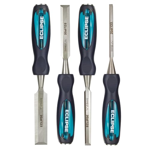 Eclipse Professional Tools TT-BEWC4BCE 4-teiliger Satz mit hochwirksamen Holzmeißeln mit gefaster Kante Eclipse Professional Tools TT-BEWC4BCE 4-teiliger Satz mit hochwirksamen Holzmeißeln mit gefaster Kante von ECLIPSE