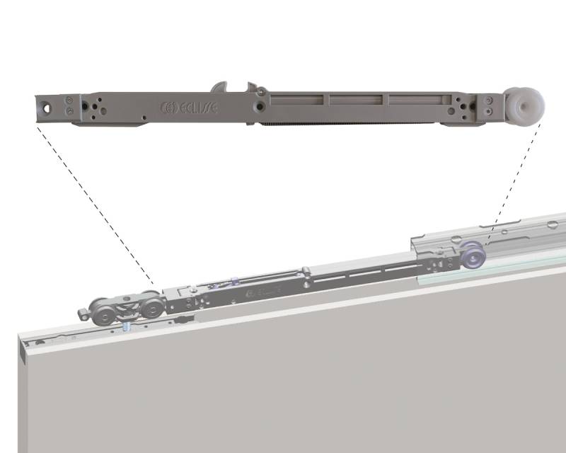 Eclisse Einzugsdämpfer für Eclisse Schiebetürelemente von ECLISSE