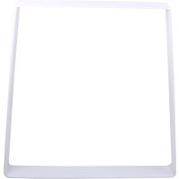 71 cm Weißer Trapez-Tischbein Aus Stahl Strapazierfähiger Büro-Schreibtisch, Küchentisch von ECLV