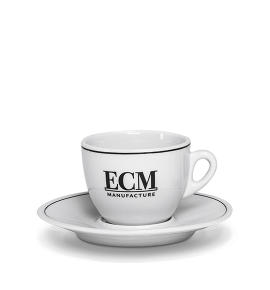 ECM Cappuccinotasse mit Untertasse 6 Stück im Set ECM Cappuccinotasse mit Untertasse 6 Stück im Set von ECM