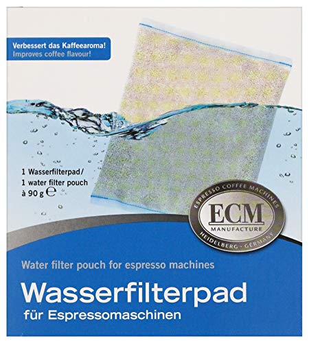 ECM Wasserfilterpad für Espressomaschinen - 2 Kissen je 90 g von ECM