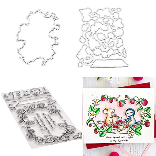 1 Satz Ratte & Vogel DIY Stanzschablonen Und Stempel Scrapbooking Stanzmaschine Schablonen Stanzformen Für Cuttle Bug Und Andere Embossing Machine 1 Satz Ratte & Vogel DIY Stanzschablonen Und Stempel Scrapbooking Stanzmaschine Schablonen Stanzformen Für Cuttle Bug Und Andere Embossing Machine von ECMQS