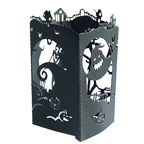 ECMQS Halloween 3D Kürbislaterne DIY Stanzschablone, Scrapbooking Prägeschablonen Stanzformen Schablonen Für Scrapbooking von ECMQS