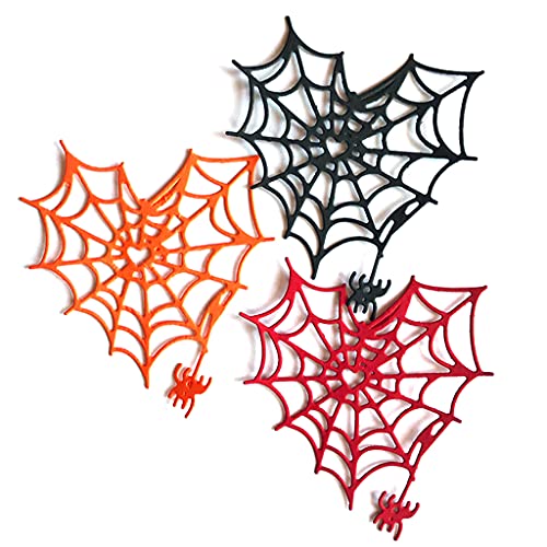 ECMQS Halloween Herz Spinnennetz DIY Stanzschablone, Scrapbooking Prägeschablonen Stanzformen Schablonen Für Scrapbooking von ECMQS