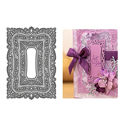 ECMQS Spitze Bilderrahmen DIY Stanzschablone, Scrapbooking Prägeschablonen Stanzformen Schablonen Für Scrapbooking ECMQS Spitze Bilderrahmen DIY Stanzschablone, Scrapbooking Prägeschablonen Stanzformen Schablonen Für Scrapbooking von ECMQS