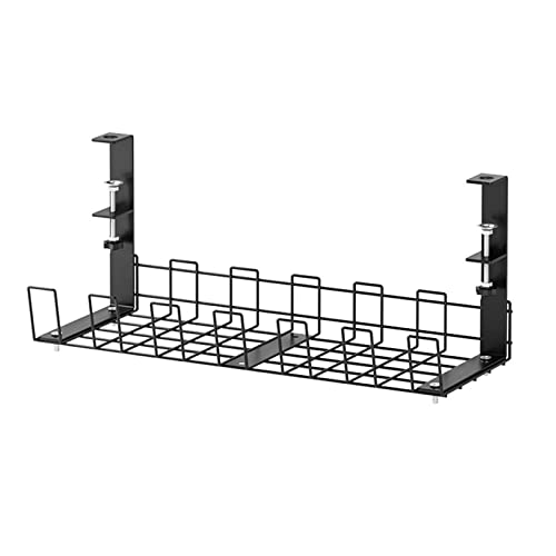 ECMQS Unter dem Schreibtisch-Draht-Aufbewahrungsregal. Unter dem Schreibtisch-Kabel-Organizer. Draht-Kabelrinne. Kabelmanageme von ECMQS