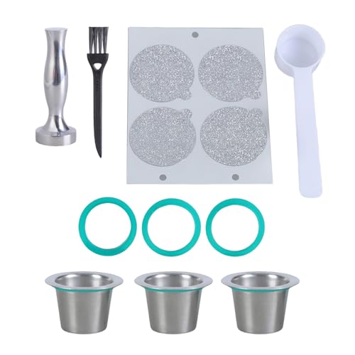 Edelstähle Nachfüllbare Kaffeekapsel Espresso Kaffeemaschine Cup Coffee Pods Filter Mit Manipulation Und Löffel Dauern von ECMQS