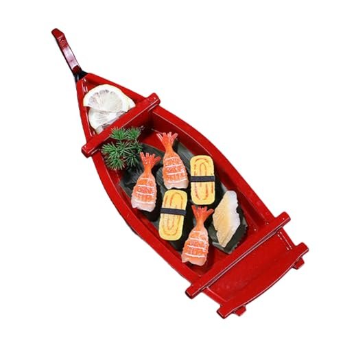 Praktische Sushi Tablett Sushi Servierschale Kunststoff Textur Servingplatte Sushi Display Teller Für Partys Und Feierlichkeiten von ECMQS