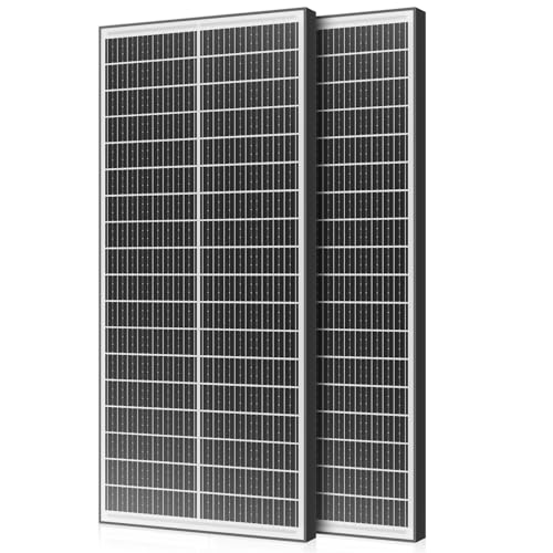 200W Bifaziales Solarpanel, 2 x100W Monokristallines Photovoltaik Solarzelle, Doppelseitige Solarmodul für 12V Batterien,PV Modul mit Vorgebohrtem LochIdeal Unterstützung in Trolling,Camping,Wohnmobil 200W Bifaziales Solarpanel, 2 x100W Monokristallines Photovoltaik Solarzelle, Doppelseitige Solarmodul für 12V Batterien,PV Modul mit Vorgebohrtem LochIdeal Unterstützung in Trolling,Camping,Wohnmobil von ECO-Baeerss