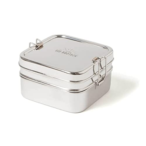 ECObrotbox RVS Lunchbox XL Cube von ECO Brotbox
