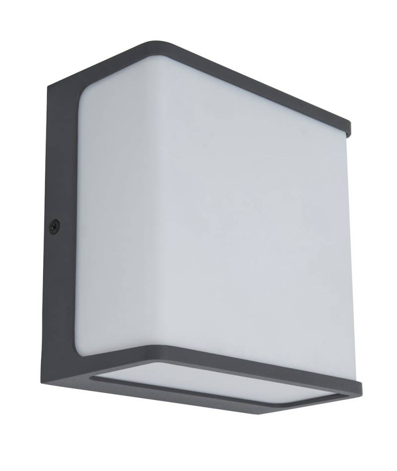 LUTEC LED-Außenwandleuchte DOBLO Aluminium anthrazit (5105003125) von ECO-LIGHT Leuchten GmbH