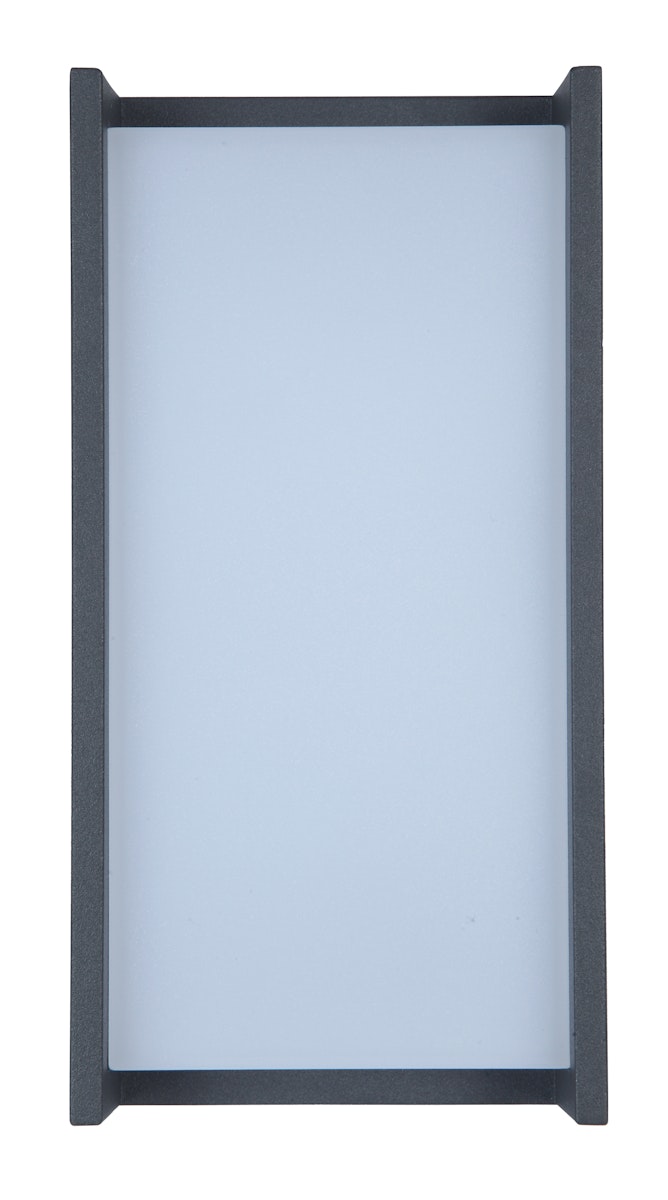 LUTEC LED-Außenwandleuchte QUBO Aluminiumguss / PC anthrazit (5193001118) von ECO-LIGHT Leuchten GmbH