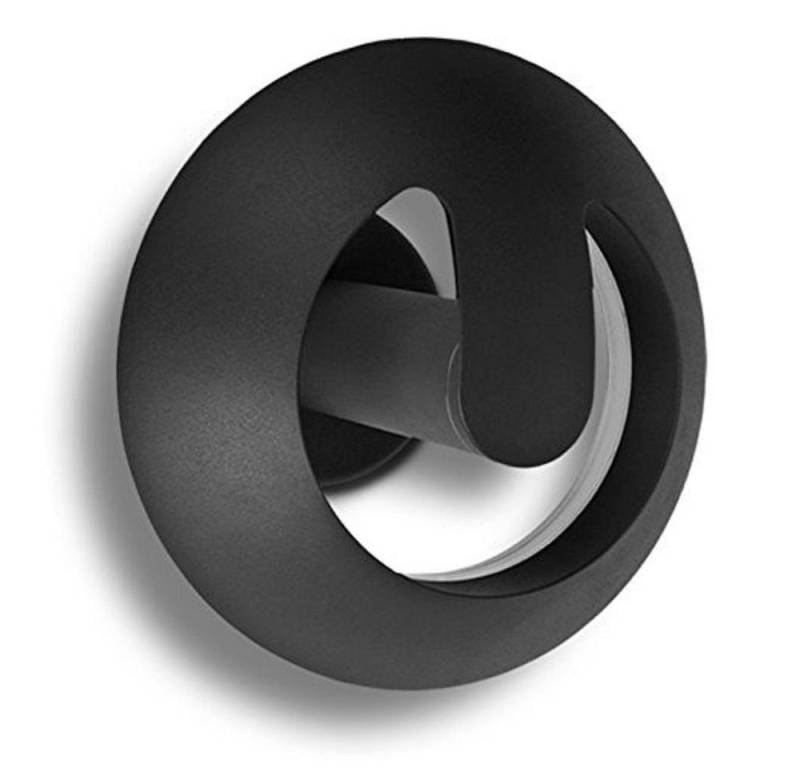 ECO-LIGHT Außen-Wandleuchte 2253-M-GR LED Alu Außenwandleuchte SPRIL schwarz von ECO-LIGHT