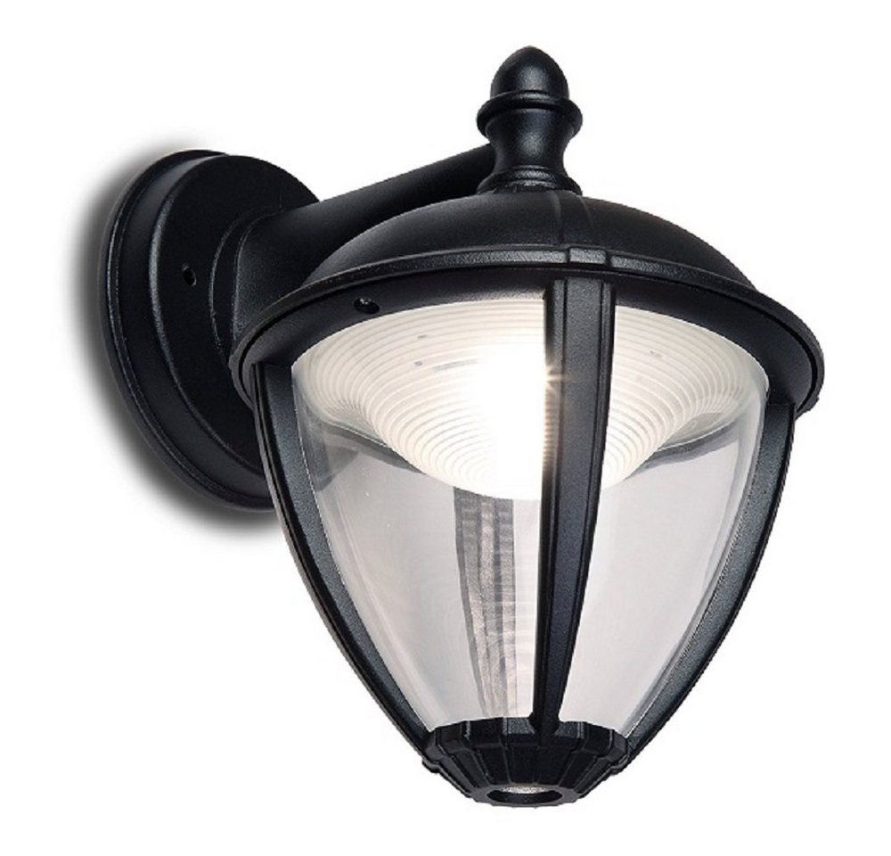 ECO-LIGHT Außen-Wandleuchte 2602-BL LED Alu Außenwandleuchte UNITE schwarz von ECO-LIGHT