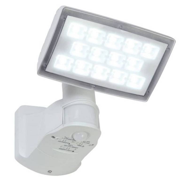 ECO-LIGHT Außen-Wandleuchte 6295-PIR-5K-WH LED-Außenwandstrahler Peri" weiß" von ECO-LIGHT