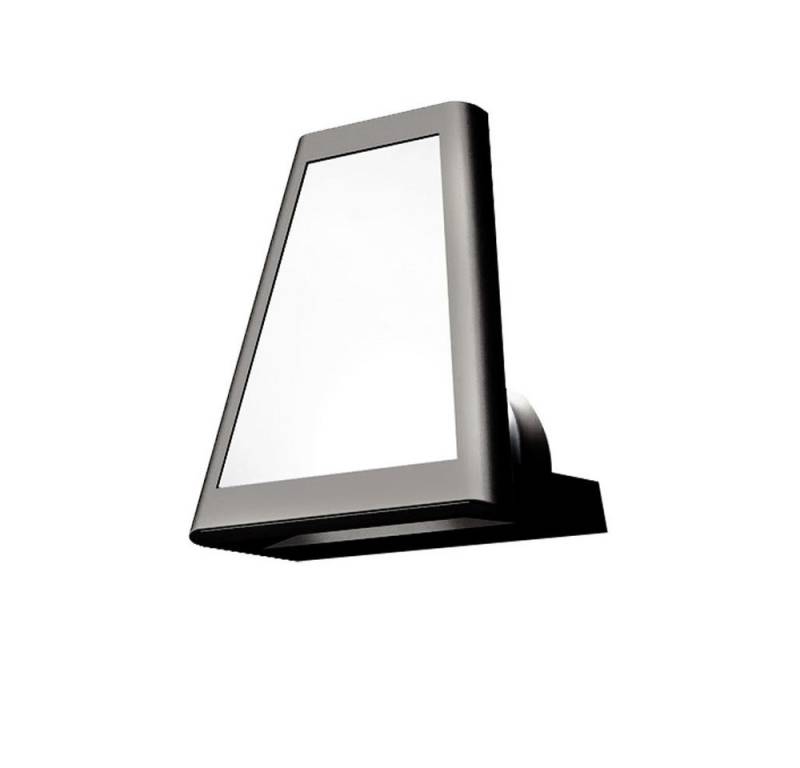 ECO-LIGHT Außen-Wandleuchte, LED-Leuchtmittel fest verbaut, Neutralweiß, LED Wand Lampe Fassaden Außen Strahler Farb Filter ALU Anthrazit von ECO-LIGHT