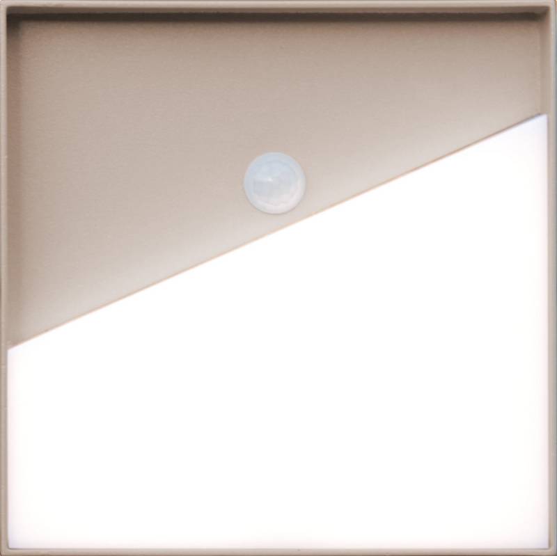 ECO-LIGHT LED Außen-Wandleuchte LED-Wandleuchte MEG + PIR, Bewegungsmelder, LED fest integriert, Warmweiß, Akku-Licht für Innen & Außen von ECO-LIGHT