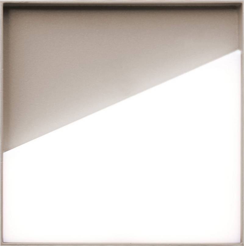 ECO-LIGHT LED Außen-Wandleuchte LED-Wandleuchte MEG sandfarben, Dimmfunktion, LED fest integriert, Warmweiß, Akku-Licht für Innen & Außen von ECO-LIGHT