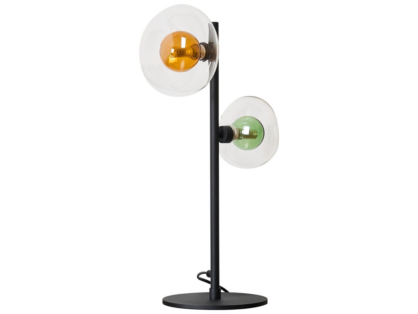 ECO-LIGHT LED Nachttischlampe, Dimmfunktion, LED wechselbar, über Schalter in 3 Stufen dimmbar, Warmweiß, groß mit Glas-Kugeln bunt ausgefallen-e Kugelleuchte innen Fensterbank ECO-LIGHT LED Nachttischlampe, Dimmfunktion, LED wechselbar, über Schalter in 3 Stufen dimmbar, Warmweiß, groß mit Glas-Kugeln bunt ausgefallen-e Kugelleuchte innen Fensterbank von ECO-LIGHT