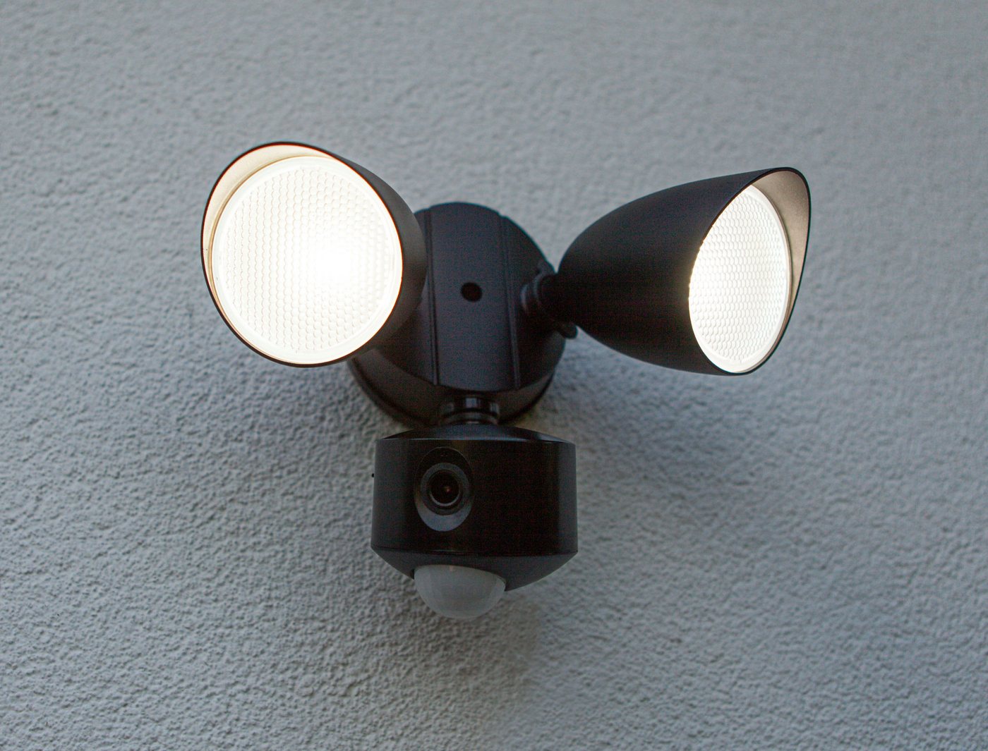 ECO-LIGHT Smarte LED-Leuchte DRACO, LED fest integriert, Smart-Home Kameraleuchte von ECO-LIGHT