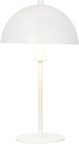ECO-LIGHT Tischlampe Vega,moderne Tischleuchte in Weiß,Nachttischlampe,1xE14,Wohnzimmerlampe,inkl.Kabelschalter,Austauschbares Leuchtmittel von ECO-LIGHT