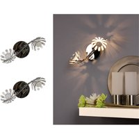 Eco-light - Zweiflammige led Deckenlampen im 2er set aus Metall mit Blattsilber Design Eco-light - Zweiflammige led Deckenlampen im 2er set aus Metall mit Blattsilber Design von ECO-LIGHT