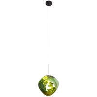 [GEBRAUCHT] Eco Light Hängeleuchte Canopus Grün ø 28 Cm Glas E27 Deckenlampe Deckenleuchte B-Ware von ECO LIGHT