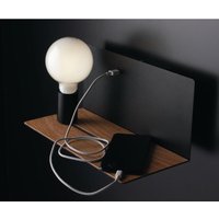 Eco-light - led Wandleuchte Schwarz mit usb Ladefunktion & Ablage - Glühbirne verstellbar Eco-light - led Wandleuchte Schwarz mit usb Ladefunktion & Ablage - Glühbirne verstellbar von ECO-LIGHT