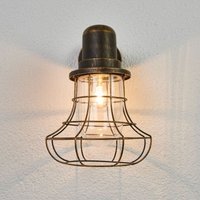 [NEUWERTIG] Eco Light Außenwandleuchte Wandlampe Bird Ip44 Braun Transparent Aluminium Glas B-Ware von ECO LIGHT