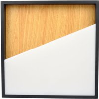 [NEUWERTIG] Eco Light Led Wandleuchte Lampe Licht Vista Holz Hell Schwarz Dimmbar 30x30 Cm B-Ware von ECO LIGHT