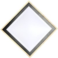 ECO-Light 9080 S WO SOLSTAR LED-Deckenleuchte LED 12W Holz, Schwarz, Weinrot von ECO-Light